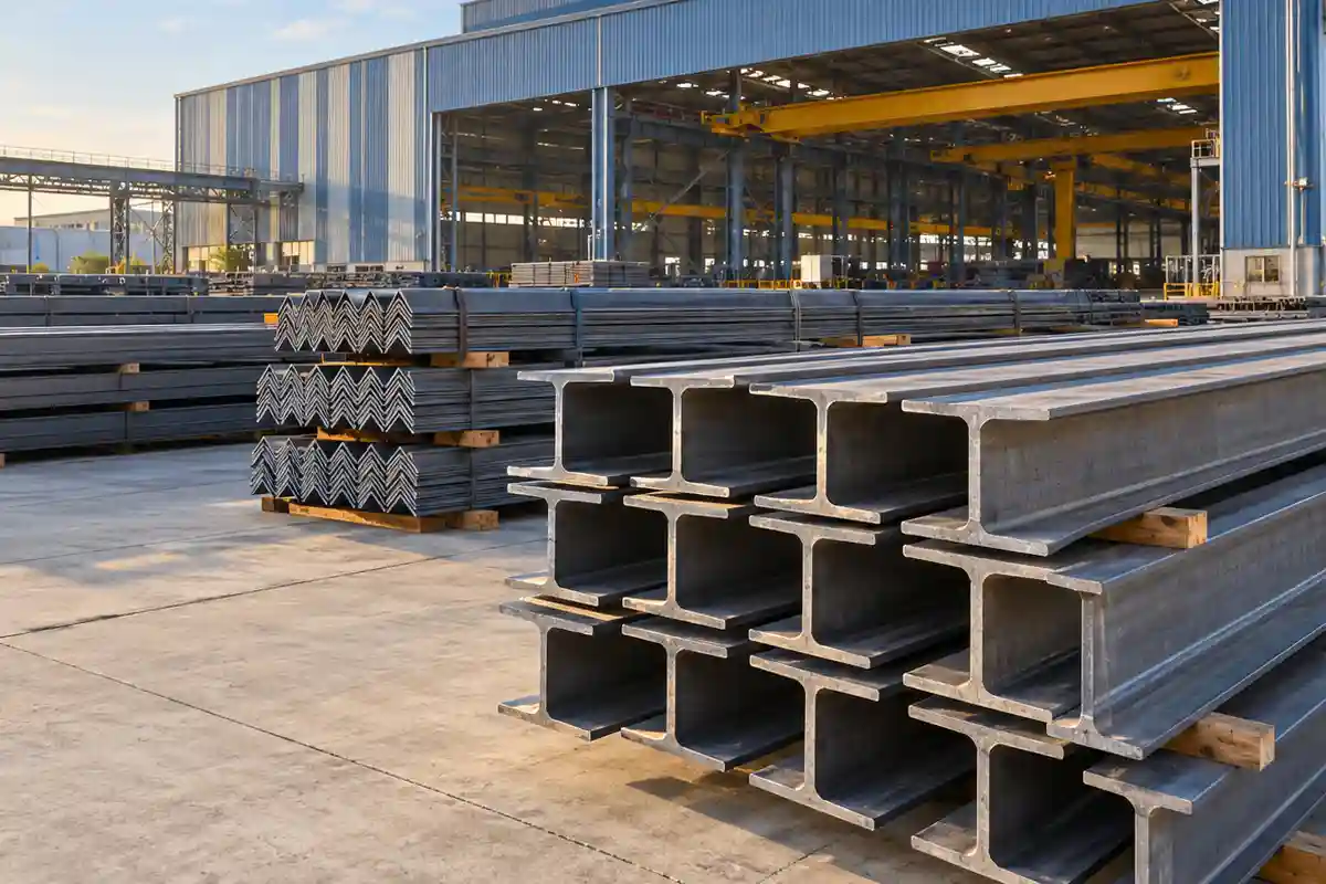 JP Enterprises Jindal structural steel manufacturer warehouse