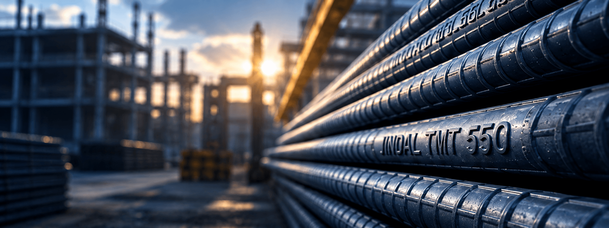 Jindal TMT 550 bars